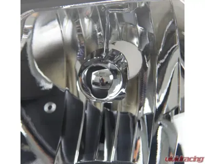 Spec-D Factory Style Crystal Headlights (Matte Black Housing/Clear Lens) Dodge | Chrysler 2001-2007 - 2LH-CAR01JM-RS