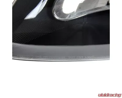 Spec-D Factory Style Crystal Headlights (Matte Black Housing/Clear Lens) Dodge | Chrysler 2001-2007 - 2LH-CAR01JM-RS