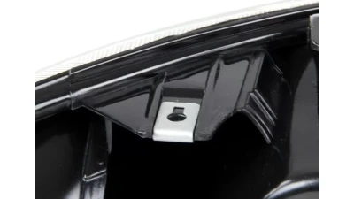 Spec-D Factory Style Crystal Headlights (Matte Black Housing/Clear Lens) Dodge | Chrysler 2001-2007                                     - 2LH-CAR01JM-RS - Image 9