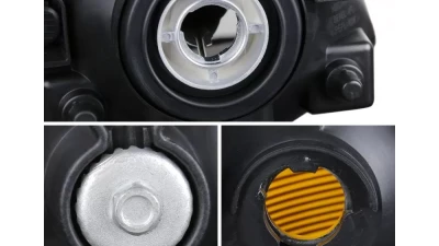 Spec-D Clear Lens Factory Style Crystal Headlight - Driver Side Only Dodge Grand Caravan 2008-2010                                     - 2LH-CAR08-L-RS - Image 8