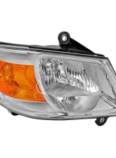 Spec-D Clear Lens Factory Style Crystal Headlight - Passenger Side Only Dodge Grand Caravan 2008-2010                                     - 2LH-CAR08-R-RS - Image 10