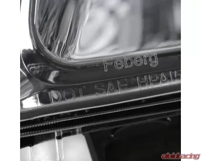 Spec-D Clear Lens Factory Style Crystal Headlight - Passenger Side Only Dodge Grand Caravan 2008-2010 - 2LH-CAR08-R-RS