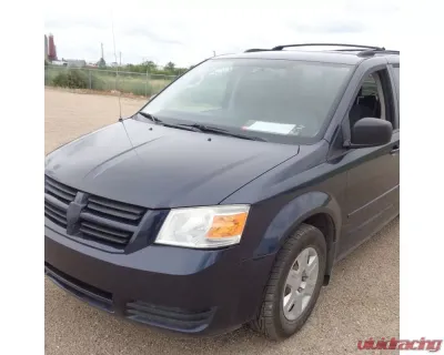 Spec-D Factory Style Headlights (Chrome/Clear Lens) Dodge Grand Caravan 2008-2010 - 2LH-CAR08-RS