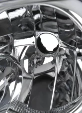 Spec-D Factory Style Headlights (Chrome Housing/Clear Lens) Dodge Grand Caravan | Chrysler Town & Country 2008-2018                                     - 2LH-CAR11-RS - Image 3