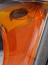 Spec-D Factory Style Headlights (Chrome Housing/Clear Lens) Dodge Grand Caravan | Chrysler Town & Country 2008-2018                                     - 2LH-CAR11-RS - Image 5