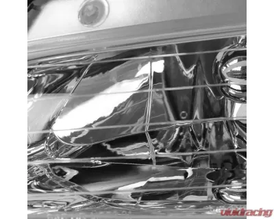 Spec-D Crystal Headlights (Chrome Housing/Clear Lens) Dodge | Plymouth | Chrysler 1996-2000 - 2LH-CAR96-RS