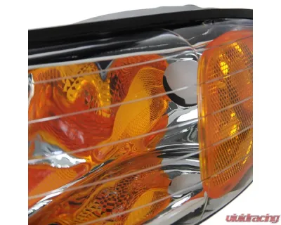 Spec-D Crystal Headlights (Chrome Housing/Clear Lens) Dodge | Plymouth | Chrysler 1996-2000 - 2LH-CAR96-RS
