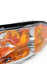 Spec-D Crystal Headlights (Chrome Housing/Clear Lens) Dodge | Plymouth | Chrysler 1996-2000                                     - 2LH-CAR96-RS - Image 7