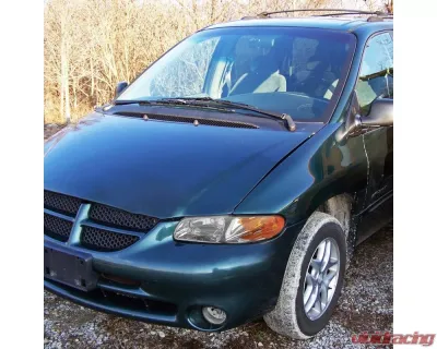 Spec-D Crystal Headlights (Chrome Housing/Clear Lens) Dodge | Plymouth | Chrysler 1996-2000 - 2LH-CAR96-RS