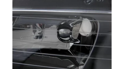 Spec-D Crystal Headlights (Matte Black Housing/Clear Lens) Dodge | Plymouth | Chrysler 1996-2000                                     - 2LH-CAR96JM-RS - Image 8