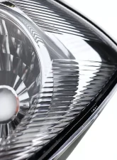 Spec-D Crystal Headlights w/ Amber Reflectors (Chrome Housing/Clear Lens) Chevrolet | Pontiac 2005-2010                                     - 2LH-COB05-RS - Image 5