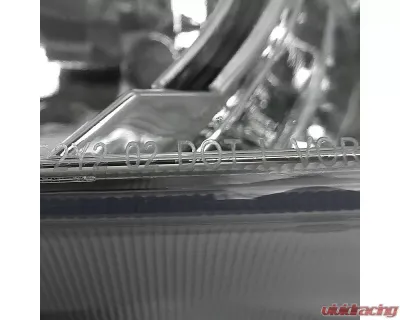 Spec-D Factory Style Crystal Headlights (Chrome Housing/Clear Lens) Honda Civic 2006-2011 - 2LH-CV062-RS