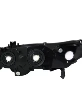 Spec-D Factory Style Crystal Headlights (Chrome Housing/Clear Lens) Honda Civic 2006-2011                                     - 2LH-CV062-RS - Image 6