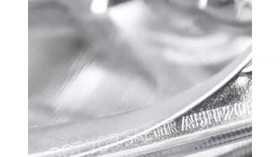 Spec-D Factory Style Headlights (Chrome Housing/Clear Lens) Honda Civic 2006-2011                                     - 2LH-CV064-V2-RS - Image 5