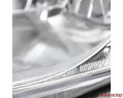 Spec-D Factory Style Headlights (Chrome Housing/Clear Lens) Honda Civic 2006-2011 - 2LH-CV064-V2-RS