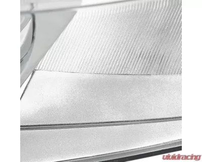 Spec-D Factory Style Headlights (Chrome Housing/Clear Lens) Honda Civic 2006-2011 - 2LH-CV064-V2-RS