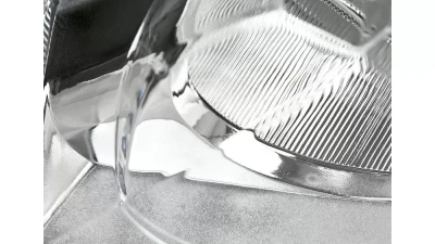 Spec-D Factory Style Headlights (Chrome Housing/Clear Lens) Honda Civic 2006-2011                                     - 2LH-CV064-V2-RS - Image 7