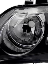 Spec-D Crystal Headlights (Matte Black Housing/Clear Lens) Honda Civic 2006-2011                                     - 2LH-CV064JM-RS - Image 2