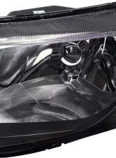 Spec-D Crystal Headlights (Matte Black Housing/Clear Lens) Honda Civic 2006-2011                                     - 2LH-CV064JM-RS - Image 3