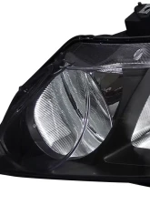 Spec-D Crystal Headlights (Matte Black Housing/Clear Lens) Honda Civic 2006-2011                                     - 2LH-CV064JM-RS - Image 5