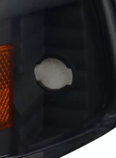 Spec-D Crystal Headlights (Matte Black Housing/Clear Lens) Dodge Dakota | Durango 1997-2004                                     - 2LH-DAK97JM-ABM - Image 6