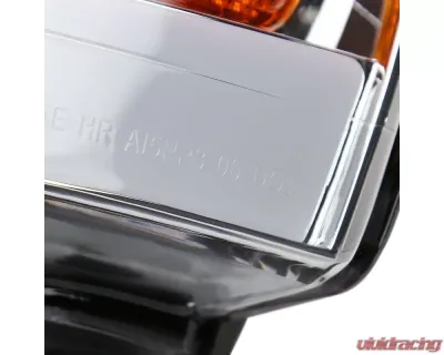 Spec-D LED Tube Factory Style Headlights (Chrome Housing/Clear Lens) Dodge Ram 2002-2005 - 2LH-DGP02-G3-GO