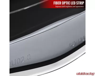 Spec-D LED Tube Factory Style Headlights (Matte Black Housing)/Clear Lens) Dodge Ram 2002-2005 - 2LH-DGP02JM-G3-GO