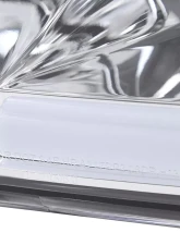 Spec-D LED Tube Factory Style Headlights w/ Amber Reflector (Chrome Housing/Clear Lens) Dodge Ram 2006-2009                                     - 2LH-DGP06-G3-GO - Image 6