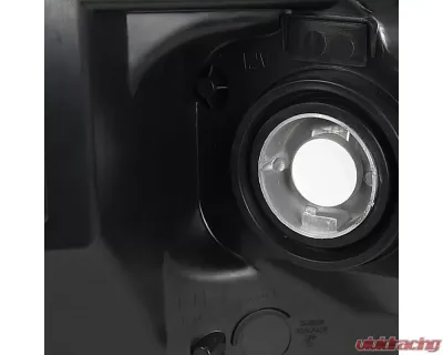 Spec-D Factory Style Crystal Headlights (Chrome Housing/Clear Lens) Dodge Ram 2006-2009 - 2LH-DGP06-RS