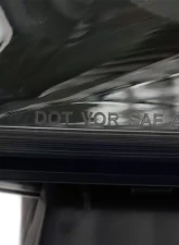 Spec-D Factory Style Headlights w/ Projector High/Low Beam (Chrome Housing/Smoke Lens) Dodge Dart 2013-2016                                     - 2LH-DRT13G-RS - Image 6