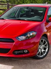 Spec-D Factory Style Headlights w/ Projector High/Low Beam - Driver Side Only (Jet Black Housing/Clear Lens) Dodge Dart 2013-2016                                     - 2LH-DRT13JM-L-RS - Image 9