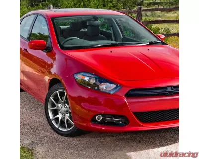 Spec-D Factory Style Headlights w/ Projector High/Low Beam - Passenger Side Only (Jet Black Housing/Clear Lens) Dodge Dart 2013-2016 - 2LH-DRT13JM-R-RS