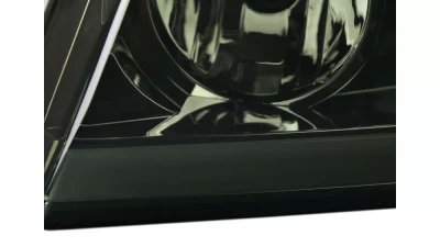 Spec-D LED Bar Factory Style Headlights (Chrome Housing/Smoked Lens) Ford F-150 | Lincoln Mark LT 2004-2008                                     - 2LH-F15004G-G3-GO - Image 4