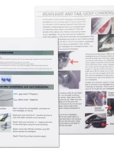 Spec-D LED Strip Factory Style Headlights (Matte Black Housing/Clear Lens) Ford F-150 | Lincoln Mark LT 2004-2008                                     - 2LH-F15004JM-G3-GO - Image 7