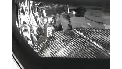 Spec-D Factory Style Headlights (Matte Black Housing/Clear Lens) Ford F-150 2015-2017                                     - 2LH-F15015JM-RS - Image 2