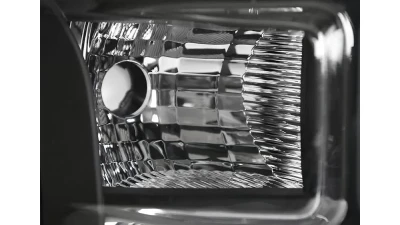 Spec-D Factory Style Headlights (Matte Black Housing/Clear Lens) Ford F-150 2015-2017                                     - 2LH-F15015JM-RS - Image 3