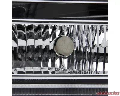 Spec-D Crystal Headlights (Chrome Housing/Clear Lens) Ford F-Series | Excursion 2005-2007 - 2LH-F25005-ABM