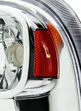 Spec-D Crystal Headlights (Chrome Housing/Clear Lens) Ford F-Series | Excursion 2005-2007                                     - 2LH-F25005-ABM - Image 5