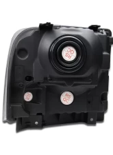 Spec-D Crystal Headlights (Chrome Housing/Clear Lens) Ford F-Series | Excursion 2005-2007                                     - 2LH-F25005-ABM - Image 9