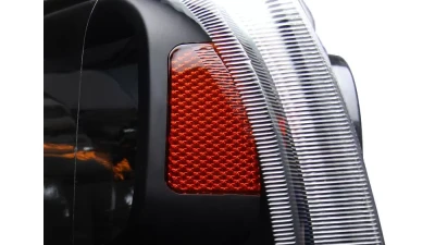 Spec-D Crystal Headlights (Matte Black Housing/Clear Lens) Ford F-Series | Excursion 2005-2007                                     - 2LH-F25005JM-ABM - Image 5