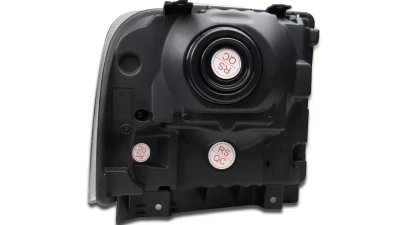 Spec-D Crystal Headlights (Matte Black Housing/Clear Lens) Ford F-Series | Excursion 2005-2007                                     - 2LH-F25005JM-ABM - Image 9