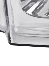 Spec-D Factory Style Headlights w/ Amber Reflectors (Chrome Housing/Clear Lens) Ford F-Series 2008-2010                                     - 2LH-F25008-RS - Image 6