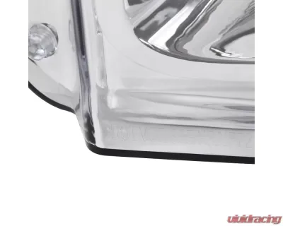 Spec-D Factory Style Headlights w/ Amber Reflectors (Chrome Housing/Clear Lens) Ford F-Series 2008-2010 - 2LH-F25008-RS