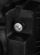 Spec-D Factory Style Headlights w/ Amber Reflectors (Chrome Housing/Clear Lens) Ford F-Series 2008-2010                                     - 2LH-F25008-RS - Image 9