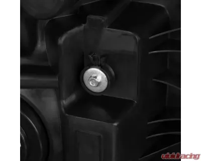 Spec-D Factory Style Headlights w/ Amber Reflectors (Chrome Housing/Clear Lens) Ford F-Series 2008-2010 - 2LH-F25008-RS