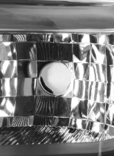 Spec-D Factory Style Headlights w/ Amber Reflectors (Matte Black Housing/Clear Lens) Ford F-Series 2008-2010                                     - 2LH-F25008JM-RS - Image 2