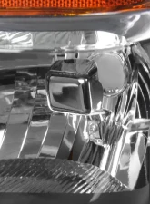 Spec-D Factory Style Headlights w/ Amber Reflectors (Matte Black Housing/Clear Lens) Ford F-Series 2008-2010                                     - 2LH-F25008JM-RS - Image 3