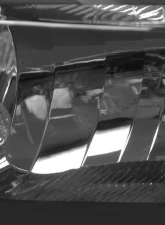 Spec-D Factory Style Headlights w/ Amber Reflectors (Matte Black Housing/Clear Lens) Ford F-Series 2008-2010                                     - 2LH-F25008JM-RS - Image 4