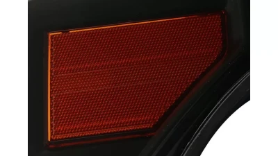 Spec-D LED C-Bar Factory Style Headlights (Black Housing/Smoked Lens) Ford F-Series 2011-2016                                     - 2LH-F25011SM-G3-RS - Image 7