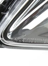 Spec-D Factory Style Headlights w/ Amber Reflectors (Chrome Housing/Clear Lens) Pontiac G6 2005-2010                                     - 2LH-G605-ABM - Image 5